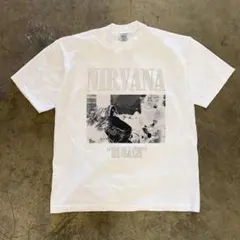NIRVANA BLEACH Tシャツ ホワイトのサムネイル