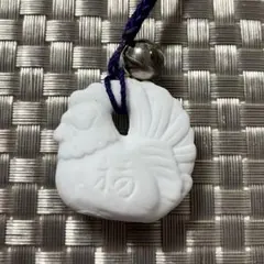 【縁起物】干支（酉・とり）開運招福 根付お守り 鈴付き