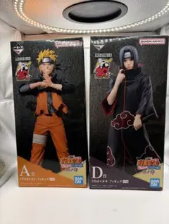 一番くじ ナルト-疾風伝 忍ノ絆 A賞 ナルト D賞 うちはイタチ フィギュア