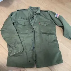 Stussy オリーブグリーン ミリタリージャケット S