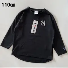 ニューヨーク・ヤンキース 長袖カットソー ブラック