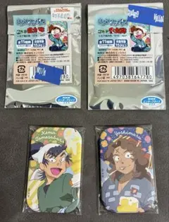忍たま乱太郎　新品　まるかく缶バッジ　２個セット