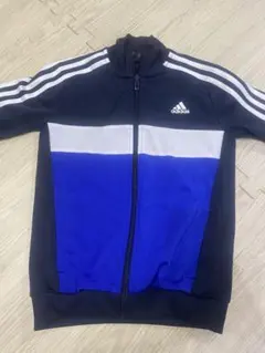 adidas ジャージ 130cm ネイビー/ブルー