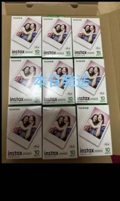 FUJIFILM instax mini インスタントフィルム 10枚入り9点