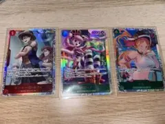 即購入OK ワンピース カードゲーム ペローナ ナミ ルフィ SR3点セット
