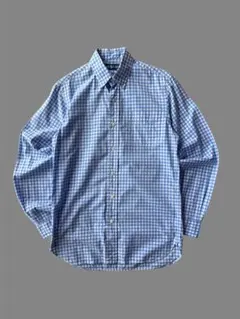 90s polo ralph lauren ギンガムチェック　長袖シャツのサムネイル