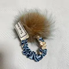 Tu es mon TRESOR（トゥエモントレゾア） ☆ ファー付きヘアゴム