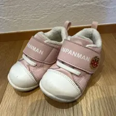 ANPANMAN ピンク ベルト付きスニーカー 13.0cm