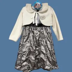 フォーマルドレス ジャケット セット 120 卒業式 入学式 結婚式 発表会