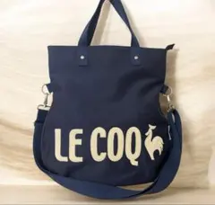 le coq sportif ネイビー トートバッグ