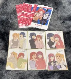 ぼっちざろっく ぼざろ 映画 特典 コンプセット 計18点 色紙 チャーム 等 ぼっちざろっく ぼざろ 映画 特典 コンプセット 計18点