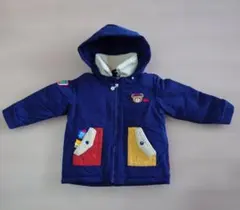 ミキハウス ネイビー ダウンコート