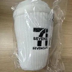セブンイレブン Happyくじ B賞 セブンカフェぬいぐるみ 白