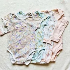 ✨美品✨UNIQLO ポール&ジョー　ボディスーツ4点セット　90