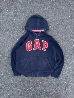 コ*ツ様 00s oldgap フェード ネイビー ジップパーカー シティーボー
