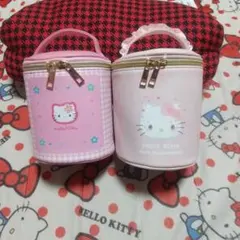 ハローキティ 50周年記念ポーチ・小物入れ。