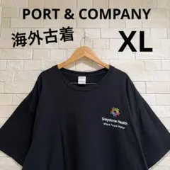 海外古着　ポートアンドカンパニー　オーバーサイズTシャツ　半袖　サイズXL