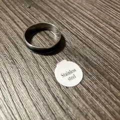 【574】新品 高級 ステンレススチール リング 22号