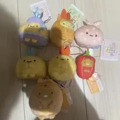 すみっコぐらし　アニマルパーク　マスコットキーチェーン　えびふらいのしっぽ