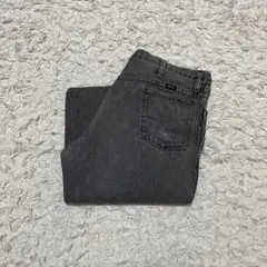 RUSTLER ラスラー 90s ブラックデニム バギー ストレート フェード