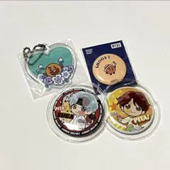 ユンギ　シュガ　SUGA bt21 タイニータン　缶バッジ　キーホルダー　セット