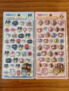 【正規品】ボンボンドロップシールたまごっち2種　まめっち/めめっち