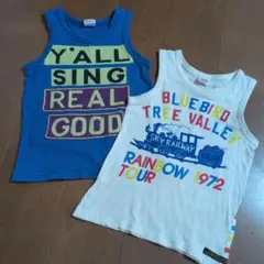 JUNK STORE　ジャンクストア　 タンクトップ 2枚セット 130cmのサムネイル