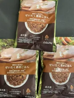 カインズペット　犬 ぜいたく素材ごはん　鶏肉　100g サンプル　3点セットのサムネイル