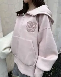 (即購入OK )未使用 SNIDEL ボリュームパーカー ピンク /スナイデル