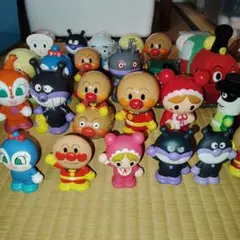 アンパンマン フィギュアセット 多数　ソフビまとめ売り　バイキンマン
