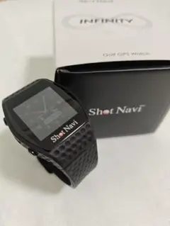 ShotNavi infinity GPSナビウオッチ ブラック