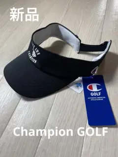 新品　Champion GOLF レディース　サンバイザー　F ブラックのサムネイル