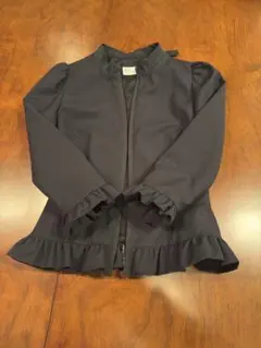 RED VALENTINO ブラックノーカラージャケット