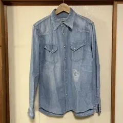 REMI RELIEF レミレリーフ デニムシャツ デニムウエスタン M