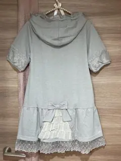 アクシーズファムaxes femme パーカー 半袖 レース リボンのサムネイル