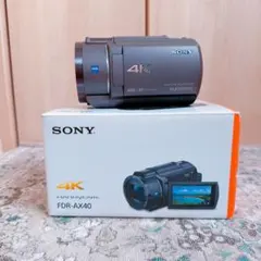 2026年最新】sony 4k ビデオカメラ fdr－ax40の人気アイテム - メルカリ