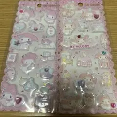 正規品　サンリオ　マイメロディー　ラインストーン　ぷくぷく