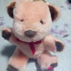 ピンク ベア ぬいぐるみ キーホルダーのサムネイル