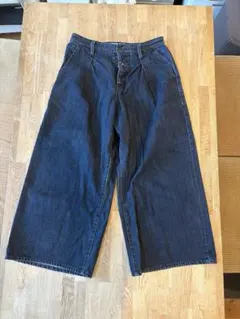 Clip.tab レディースワイドデニムパンツ Mサイズ 【使用済】