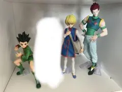 ハンターハンター フィギュアセット　ゴン　クラピカ　ヒソカ