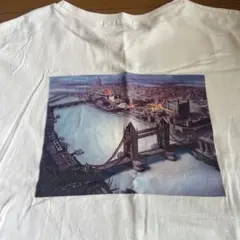 ehko sopo ピーターパン　半袖Ｔシャツ　レディースＬ　白のサムネイル