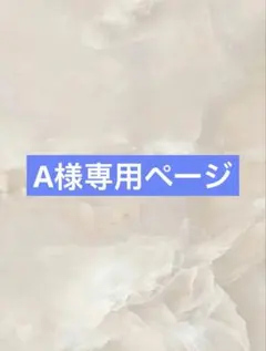 A様専用ページ