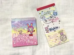 mezzopiano ベリエちゃん メモ帳 2種類 平成 레트로 ナルミヤ