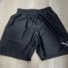 Puma ブラック ハーフパンツ キッズ　150