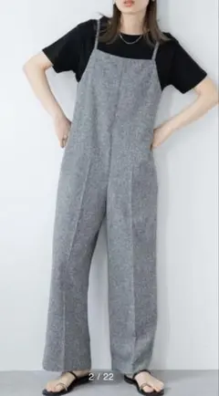 URBAN RESEARCH サマーツイードキャミサロペット