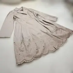 Rose Tiara カットワーク刺繍トレンチコート42