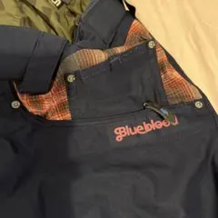 美品！blueblood スノーボードウェア ネイビー