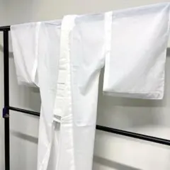 長襦袢　夏用　絽　洗える着物　白地　身丈130　裄63　着物　051tz
