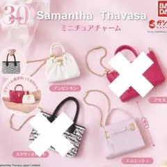 サマンサタバサ　ミニチュアチャーム　ガチャ　　2種