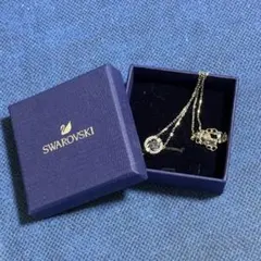 Swarovski ネックレス　ブルーのサムネイル